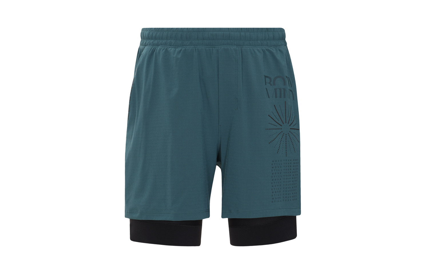 

Шорты спортивные Pace Breaker мужские teal Lululemon, Teal