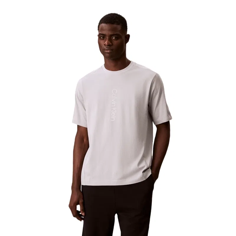 Мужская футболка с логотипом Calvin Klein, Marble Grey