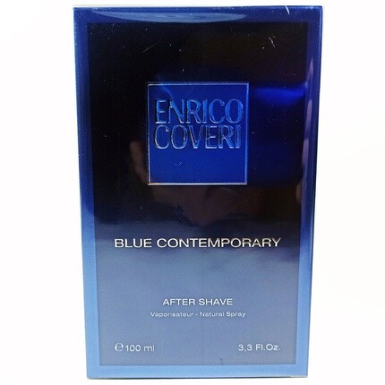 Enrico Coveri Blue Contemporary Туалетная вода после бритья для мужчин 100мл — фото 2