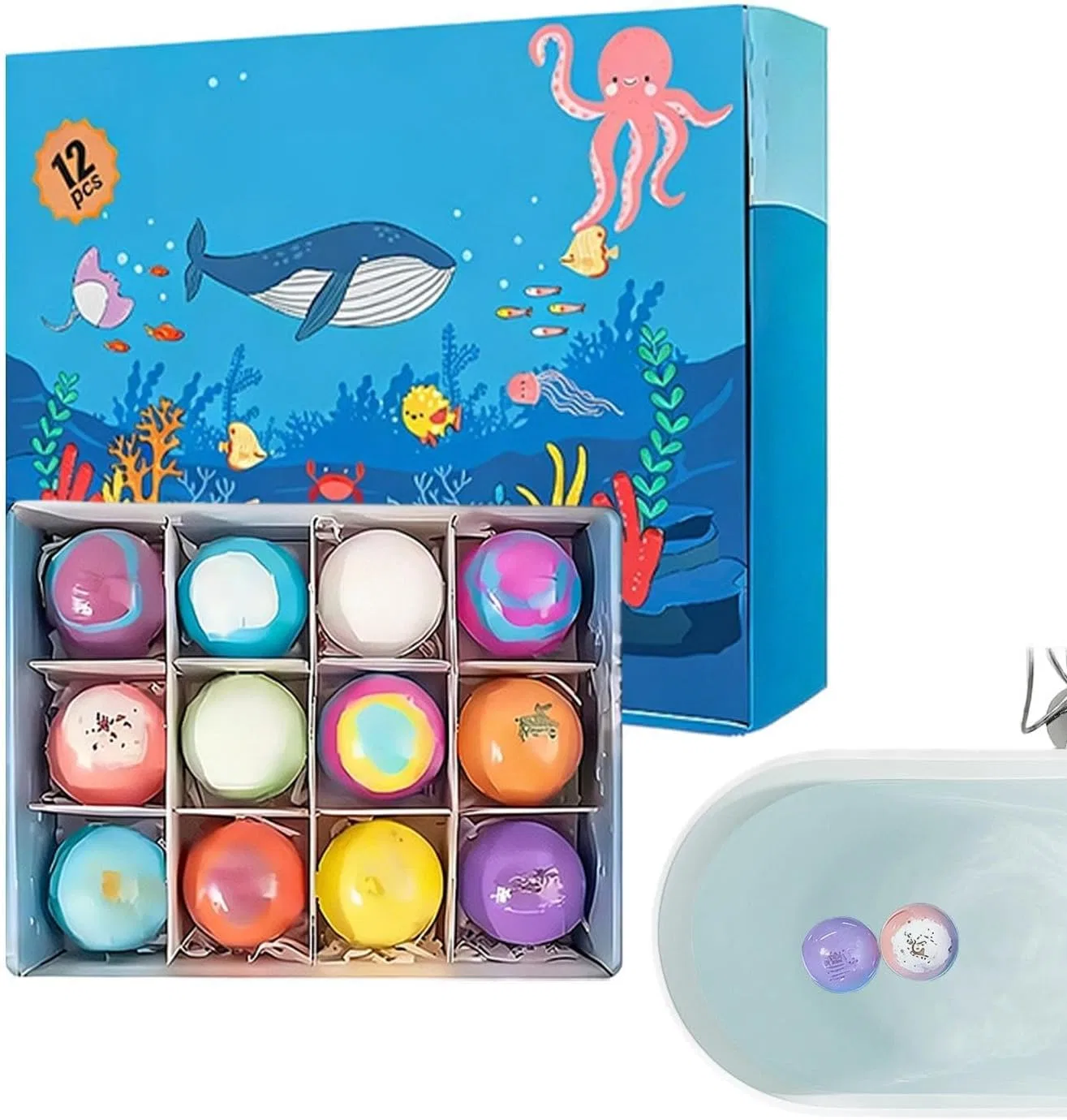Бомбочка для ванны с игрушкой-сюрпризом, Generisch, Style A
