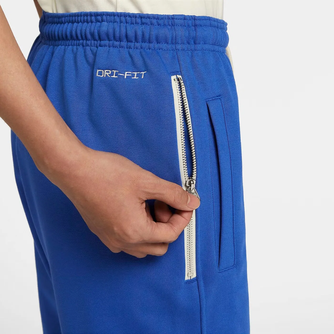 Брюки баскетбольные с технологией Dri-FIT Standard Issue Nike, синие — фото 3