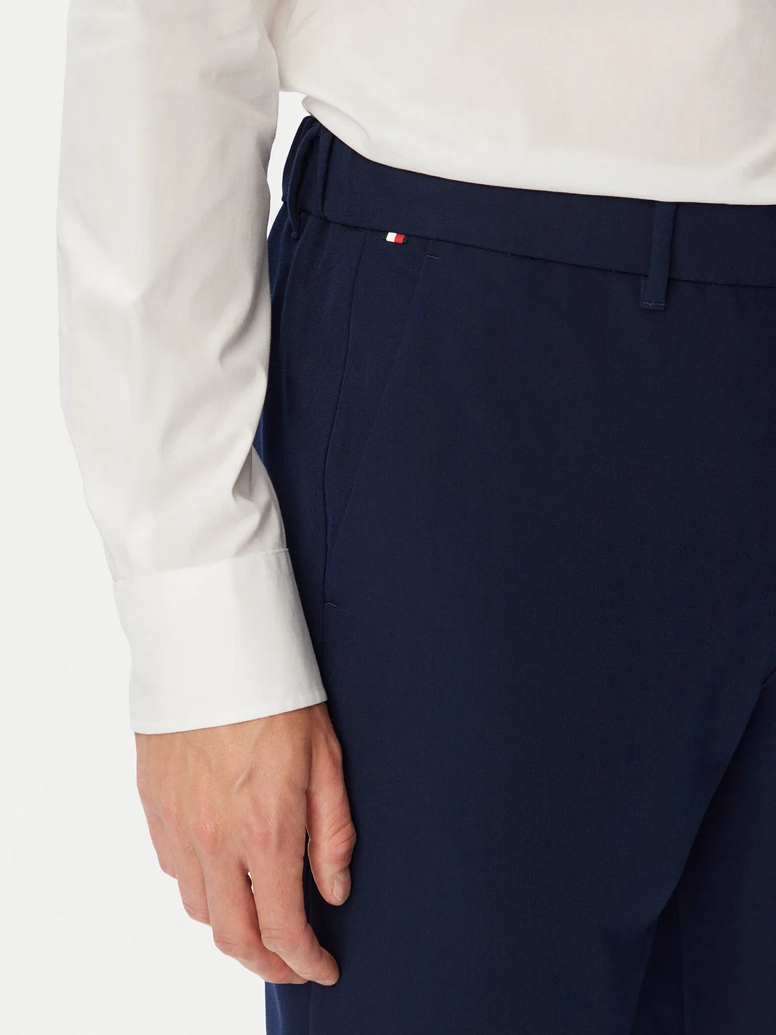Мужские чиносы стандартного кроя Harlem Tommy Hilfiger, темно-синий — фото 4