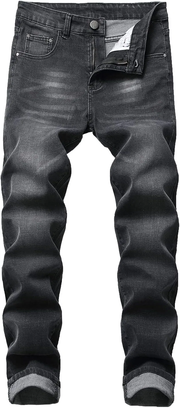 Джинсы Slim Fit Skinny Biker, Generic, 42, Black