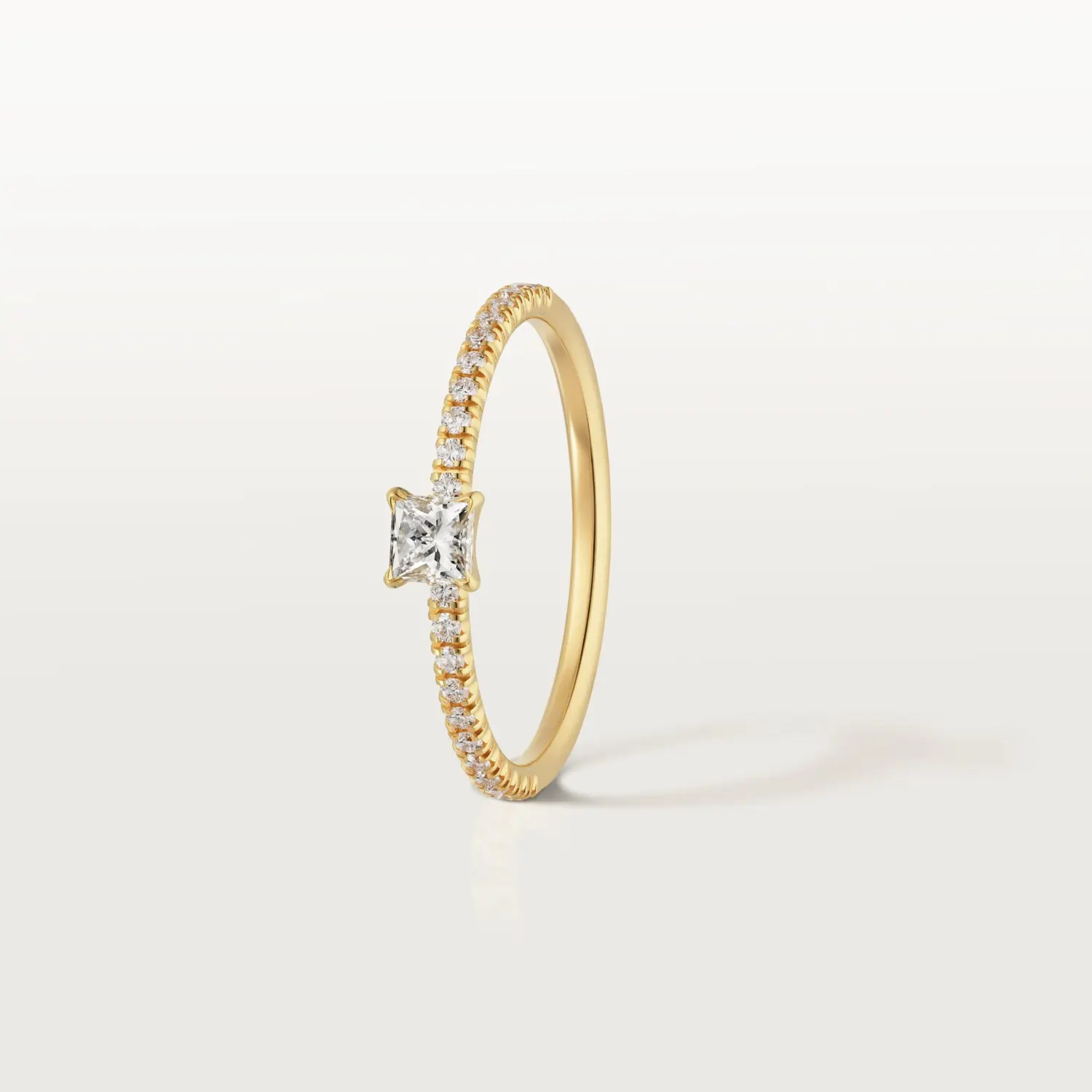 Кольцо Cartier Etincelle de Cartier, желтое золото/бриллианты — фото 2