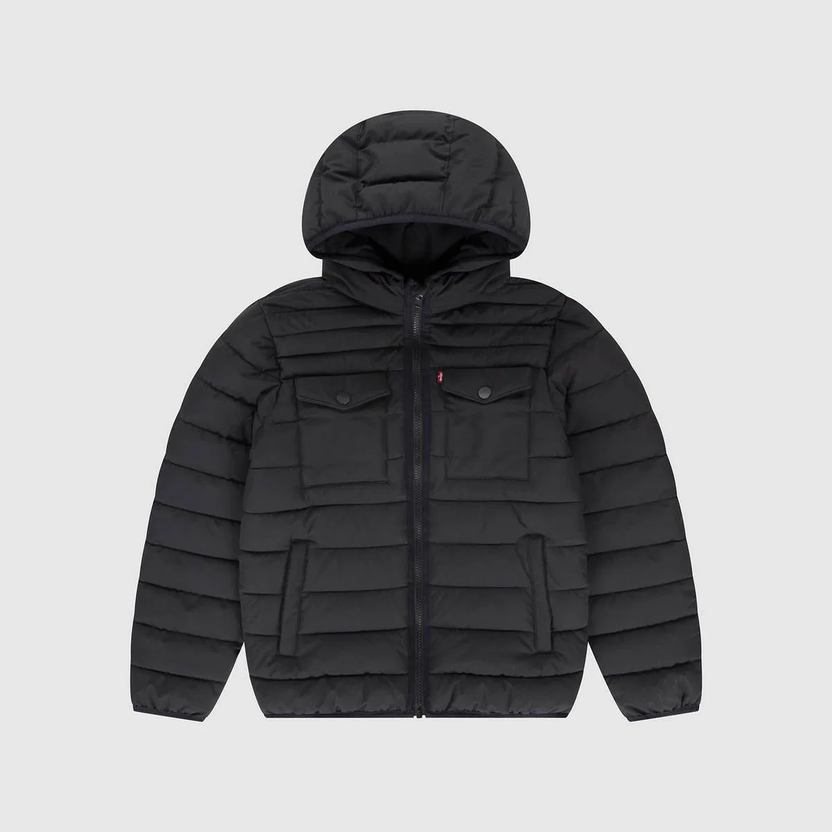 Тяжелая пуховая куртка для мальчиков 8-20 лет Levi's, Black