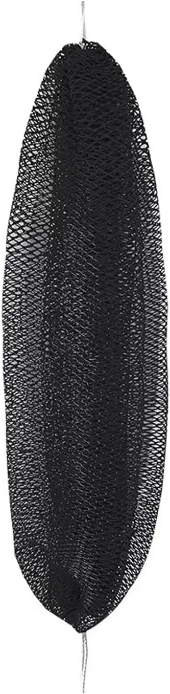 Мочалка африканская с веревочными ручками, YAWYO, 1 шт., 80 г, Black