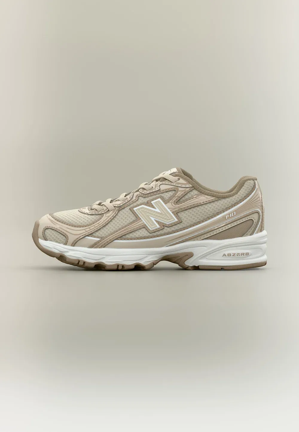 740 унисекс - кроссовки New Balance, Timberwolf/Driftwood