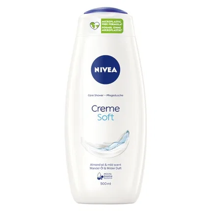 Гель для душа с миндальным маслом NIVEA Creme Soft Care, 500 мл