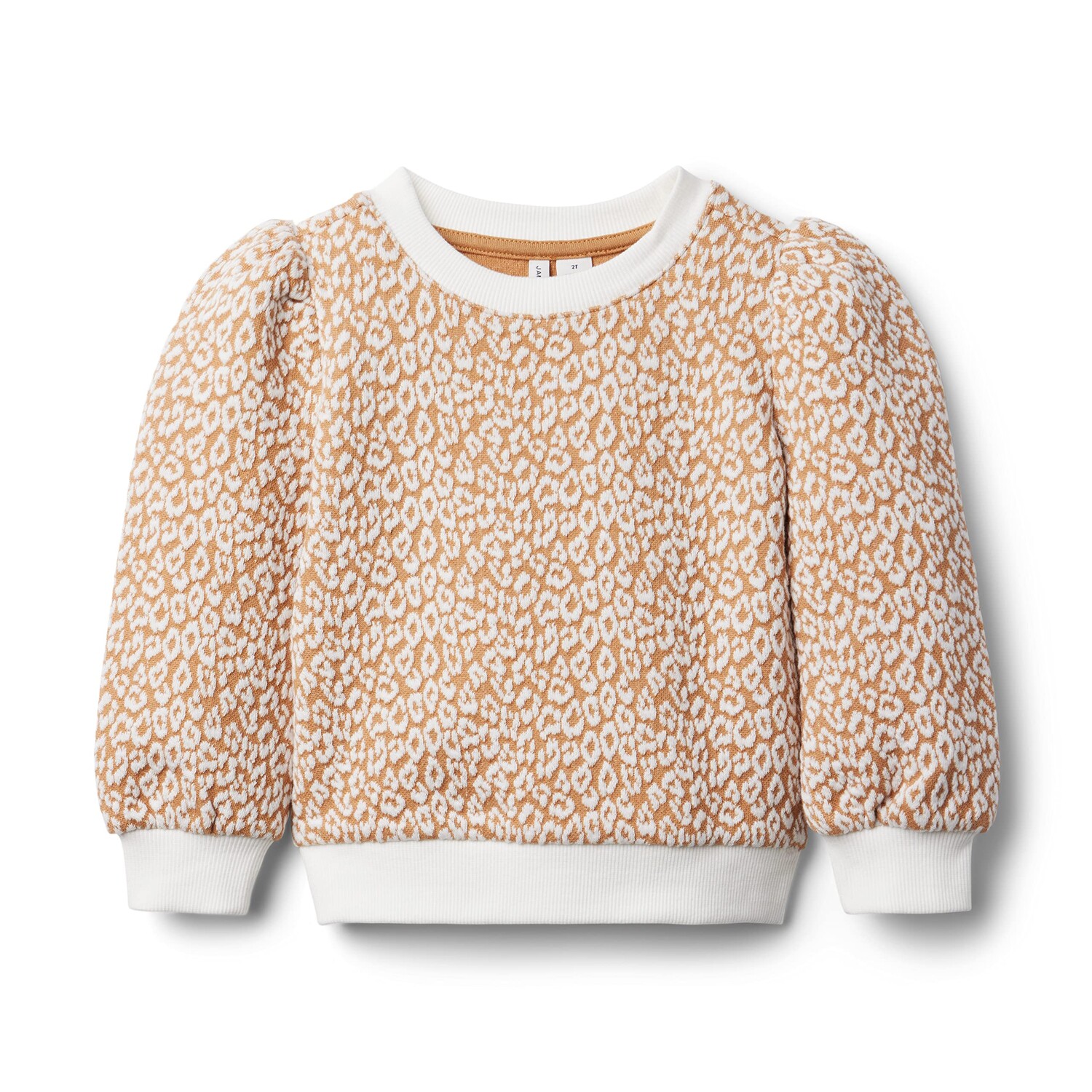 

Пуловер Janie and Jack, Jacquard Animal Print Sweatshirt