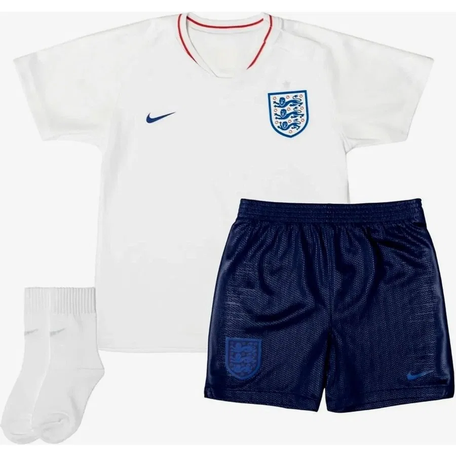 Комплект футболок с длинным рукавом England Home Shirt Word Cup 2018 Baby-Kit Nike, Белый