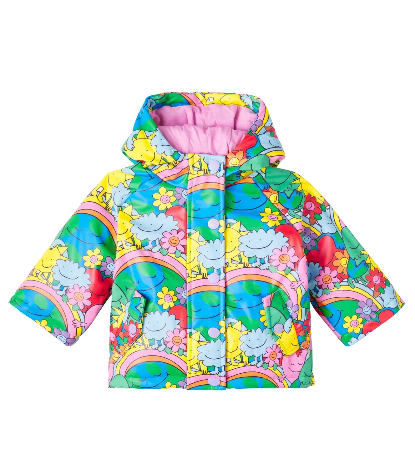 Легкая куртка Stella Mccartney Kids, черный