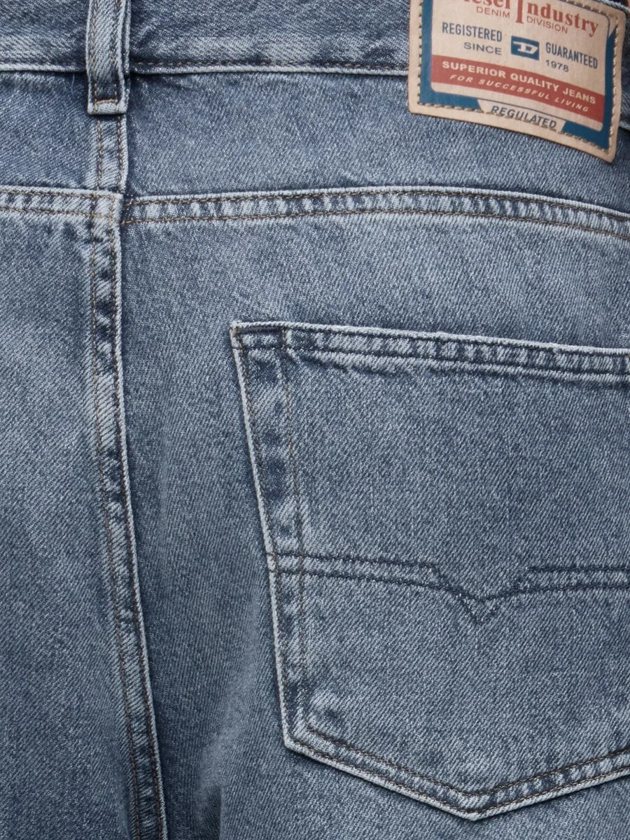 Джинсы DIESEL Wide leg Jeans '1996 D-SIRE' синего цвета — фото 4
