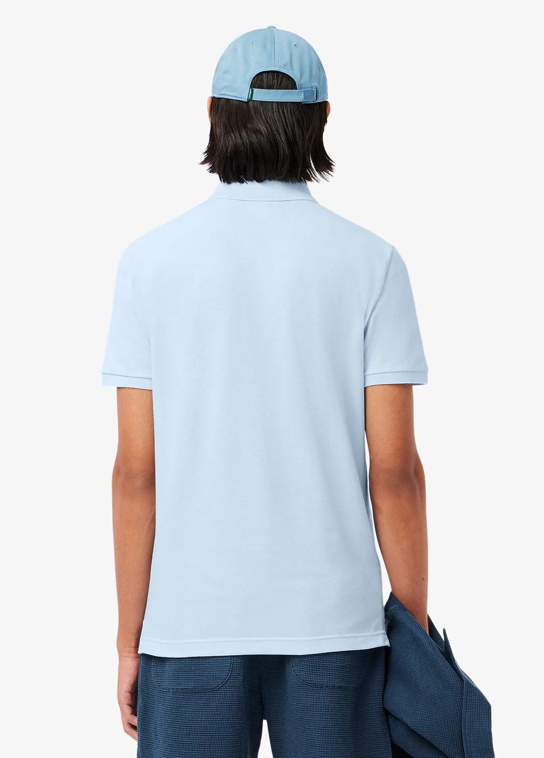 Поло Lacoste L.12.12 Slim Fit, MAVİ-T01 — фото 3
