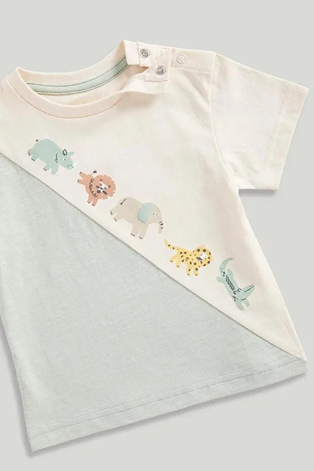 Детская футболка с коротким рукавом Mothercare, Nude Color — фото 3