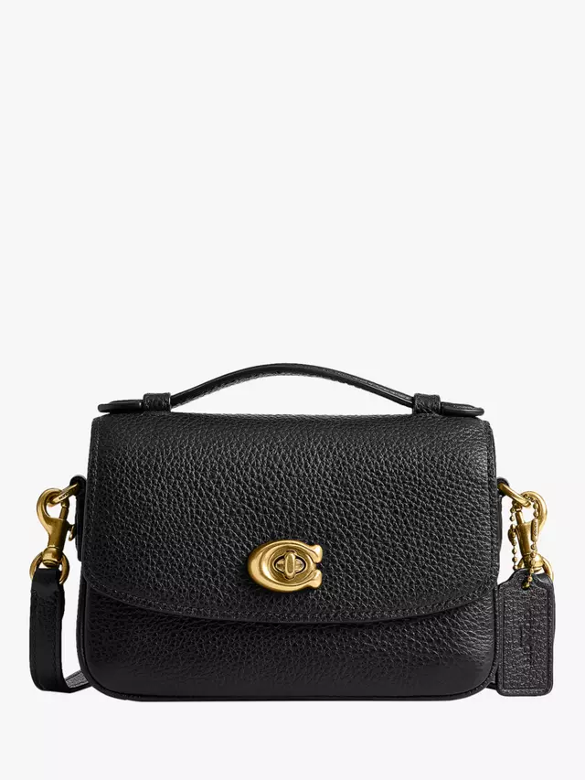 

Сумка кросс-боди Coach Cassie 17 Leather, черный