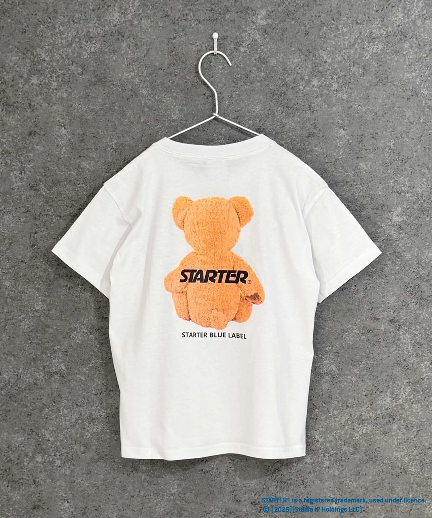Детская футболка STARTER BEAR SHISKY белая