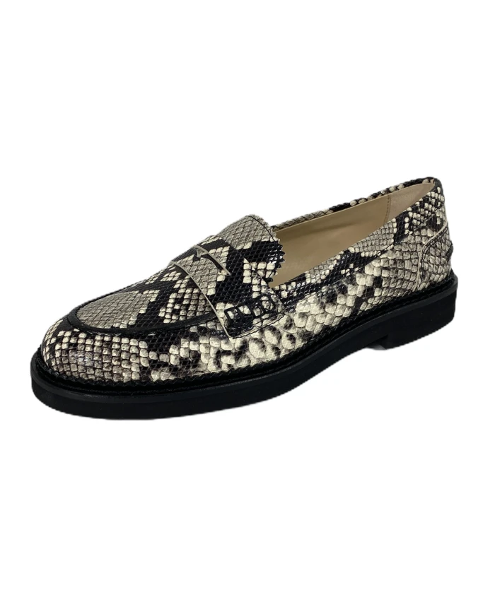 Прочные мокасины из резиновой кожи Tod'S, белый
