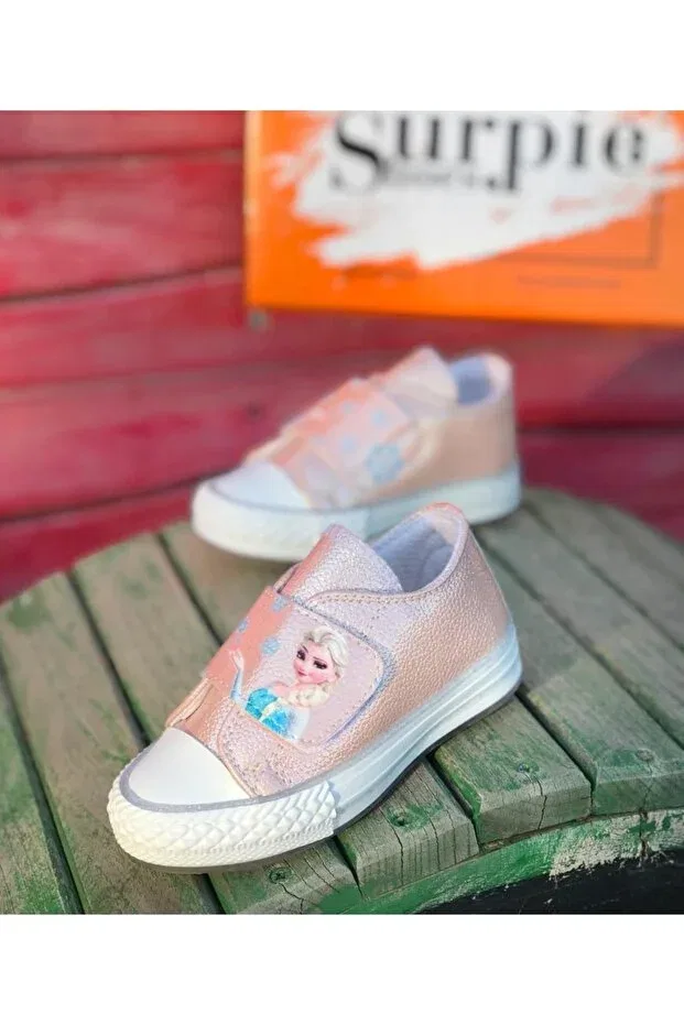 Детские повседневные кеды с принтом Surpie Shoes, Powder