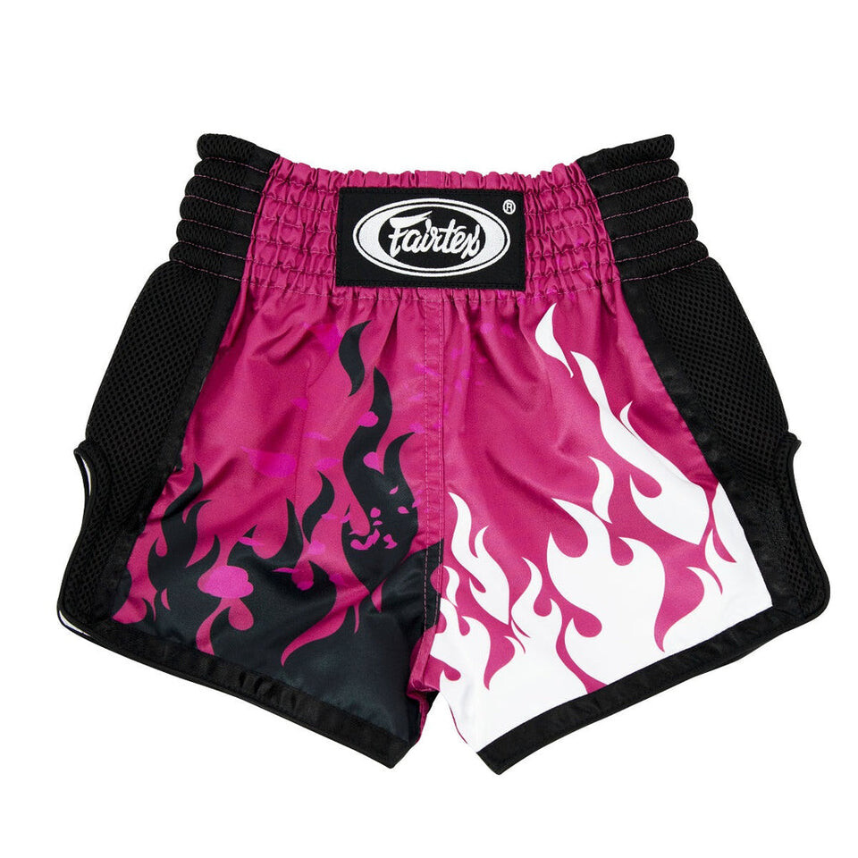

Детские шорты для тайского бокса Fairtex BSK2101, размер 6-8 лет, розовый/черный