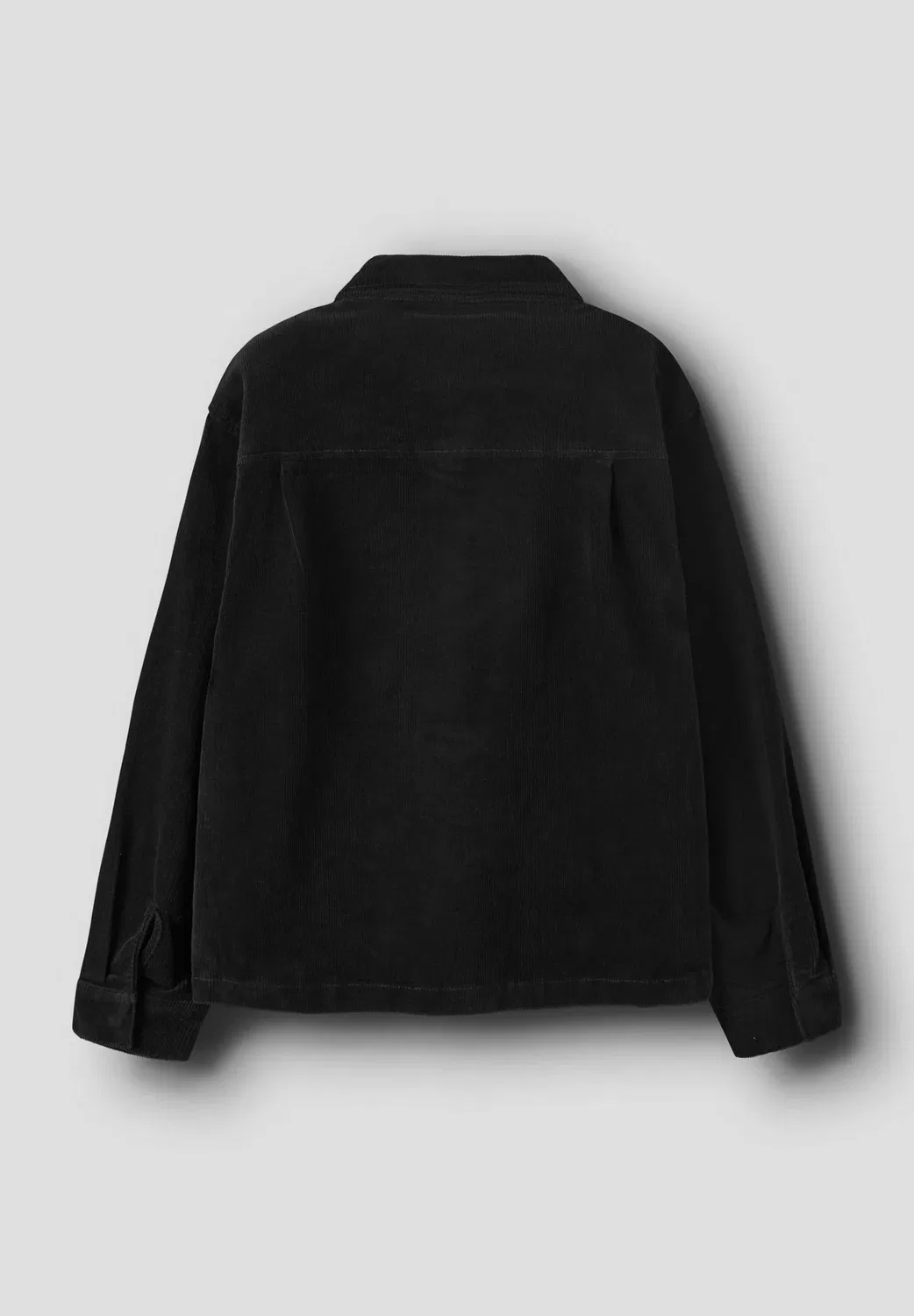 Рубашка с длинными рукавами из вельвета - рубашка Name It, Black — фото 4