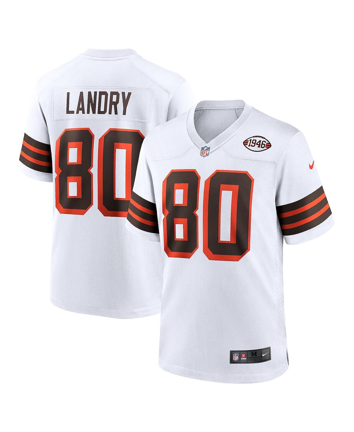 

Мужское джерси jarvis landry white cleveland browns 1946 collection alternate game jersey Nike, белый