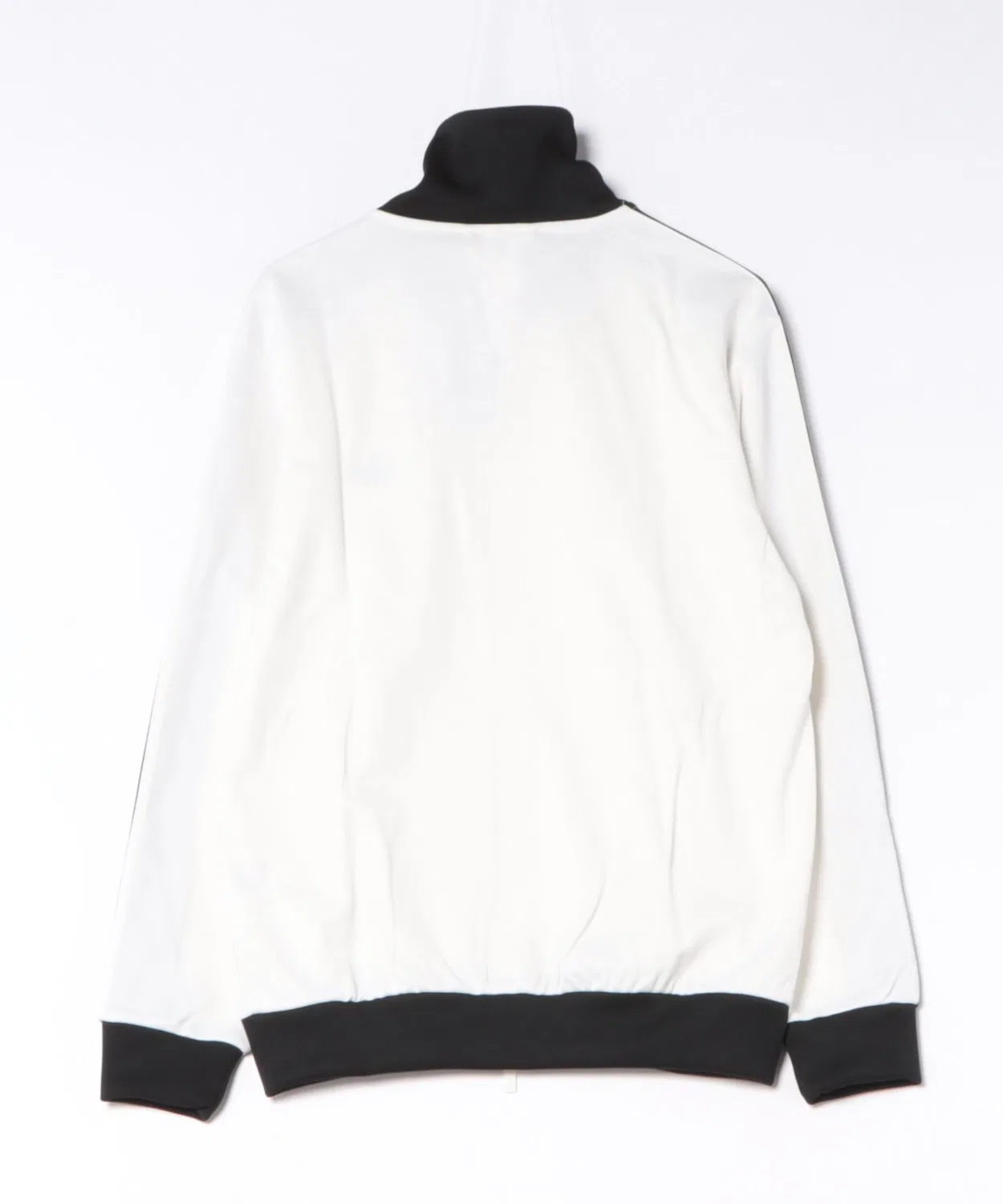 Мужская куртка классический трек-топ с принтом, хлопковая, Adidas, White — фото 2