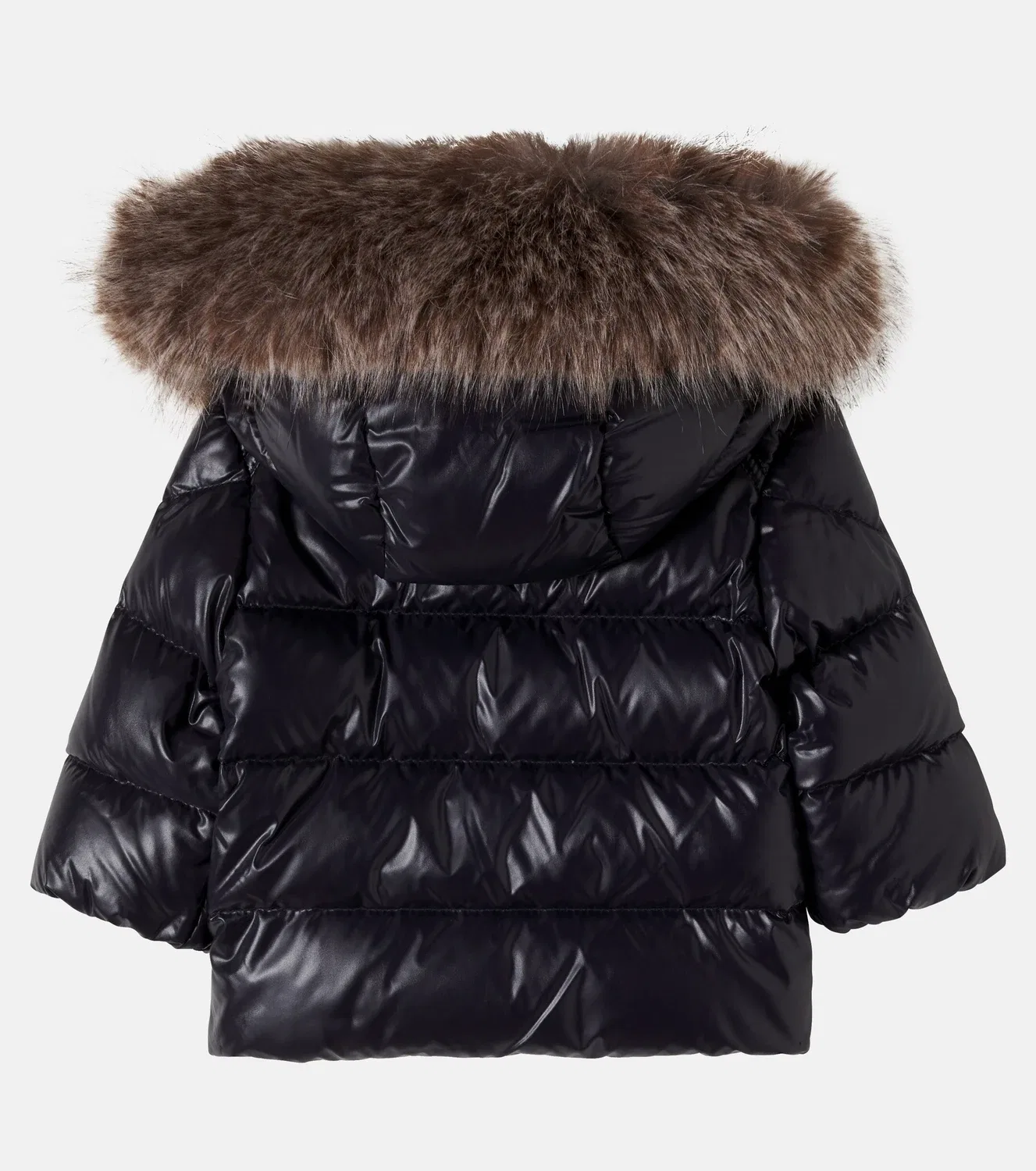 Легкая куртка с капюшоном Baby K2 Moncler Enfant, синий — фото 3