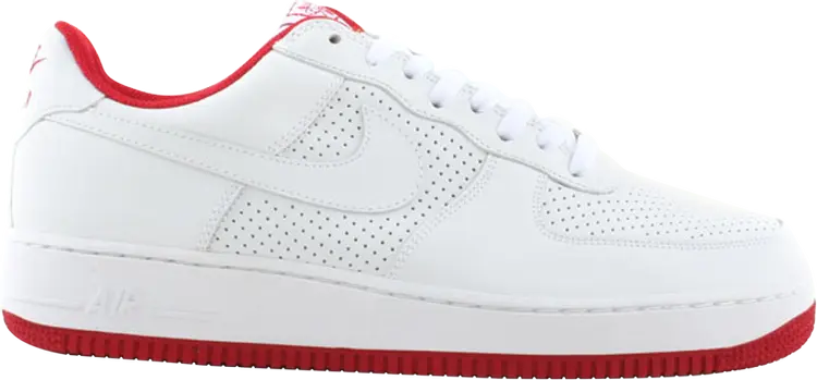 

Кроссовки Nike Air Force 1, бело-красный