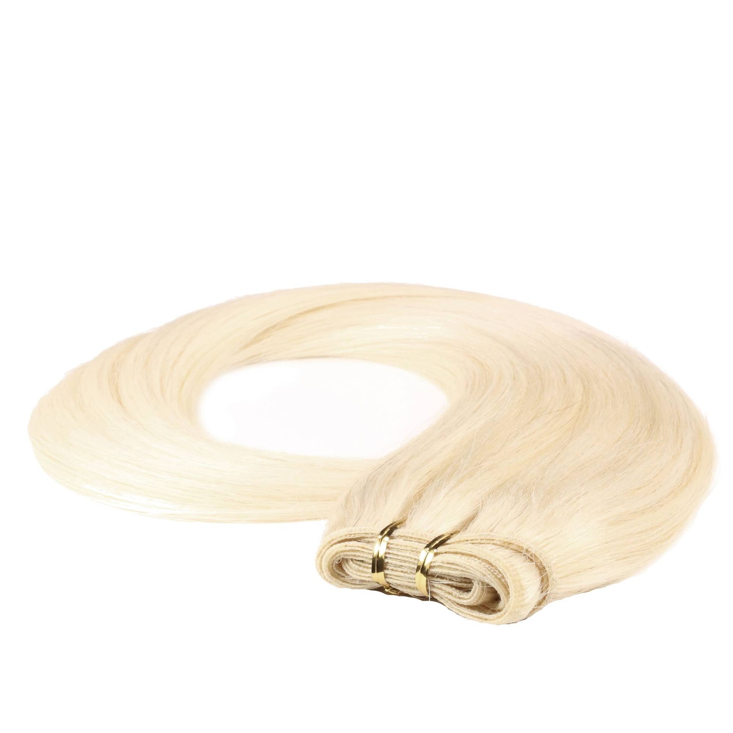 

Накладные волосы tresse extensions echthaar #10/0 hell-lichtblond 100g Hair2Heart, 70cm, количество 1 шт.