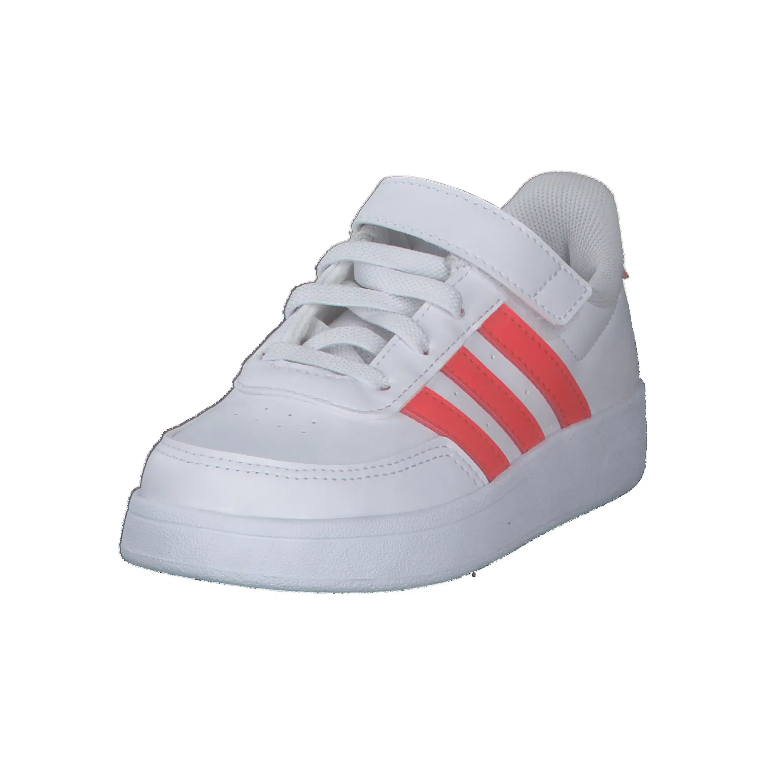 Детские кроссовки для мальчиков с ремешком на липучке Breaknet 2.0 EL K Adidas, Weiss Rot — фото 4
