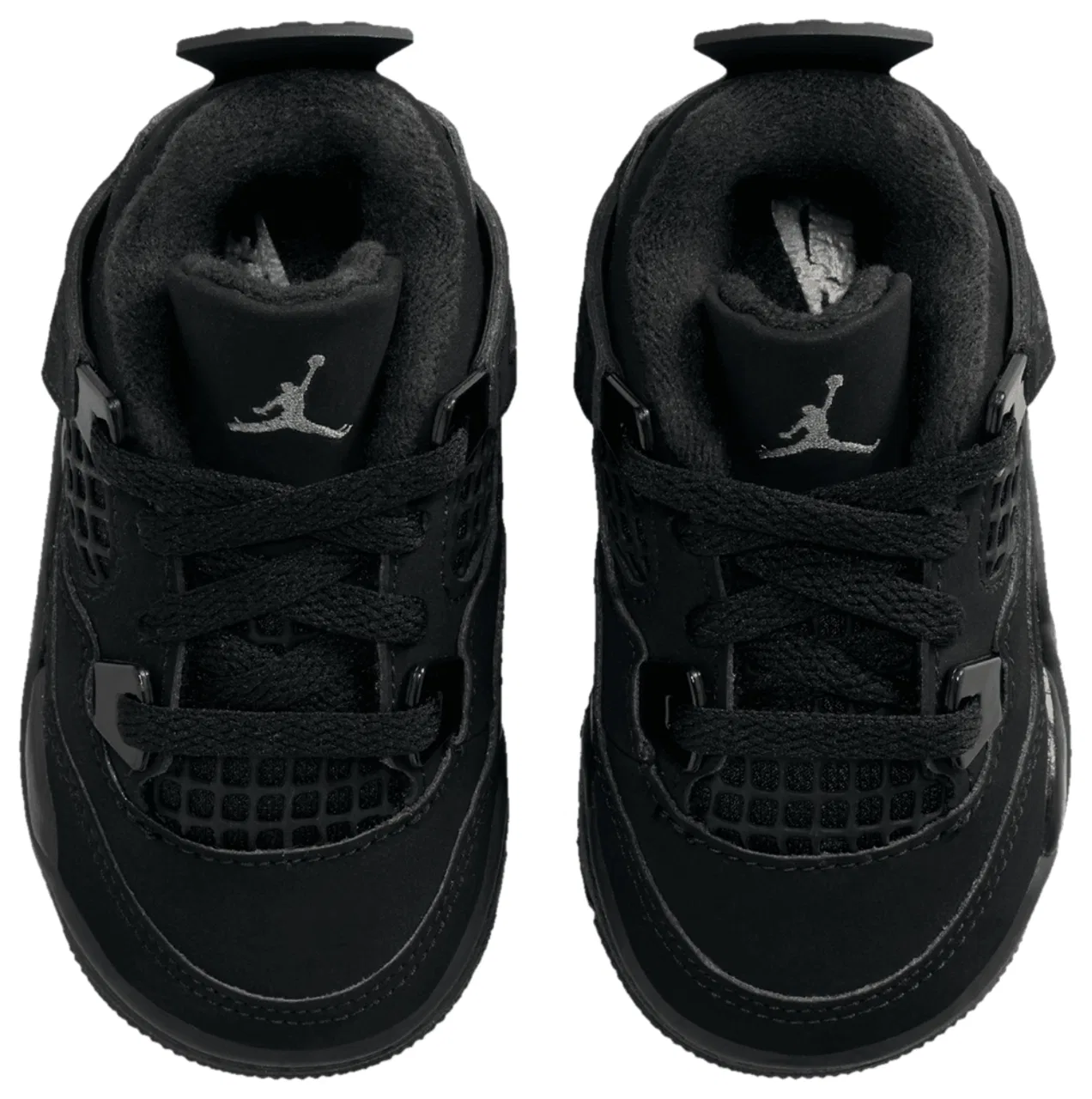 Кроссовки для мальчиков Retro 4 Remastered Jordan, цвет Black/Light Graphite/Black — фото 4