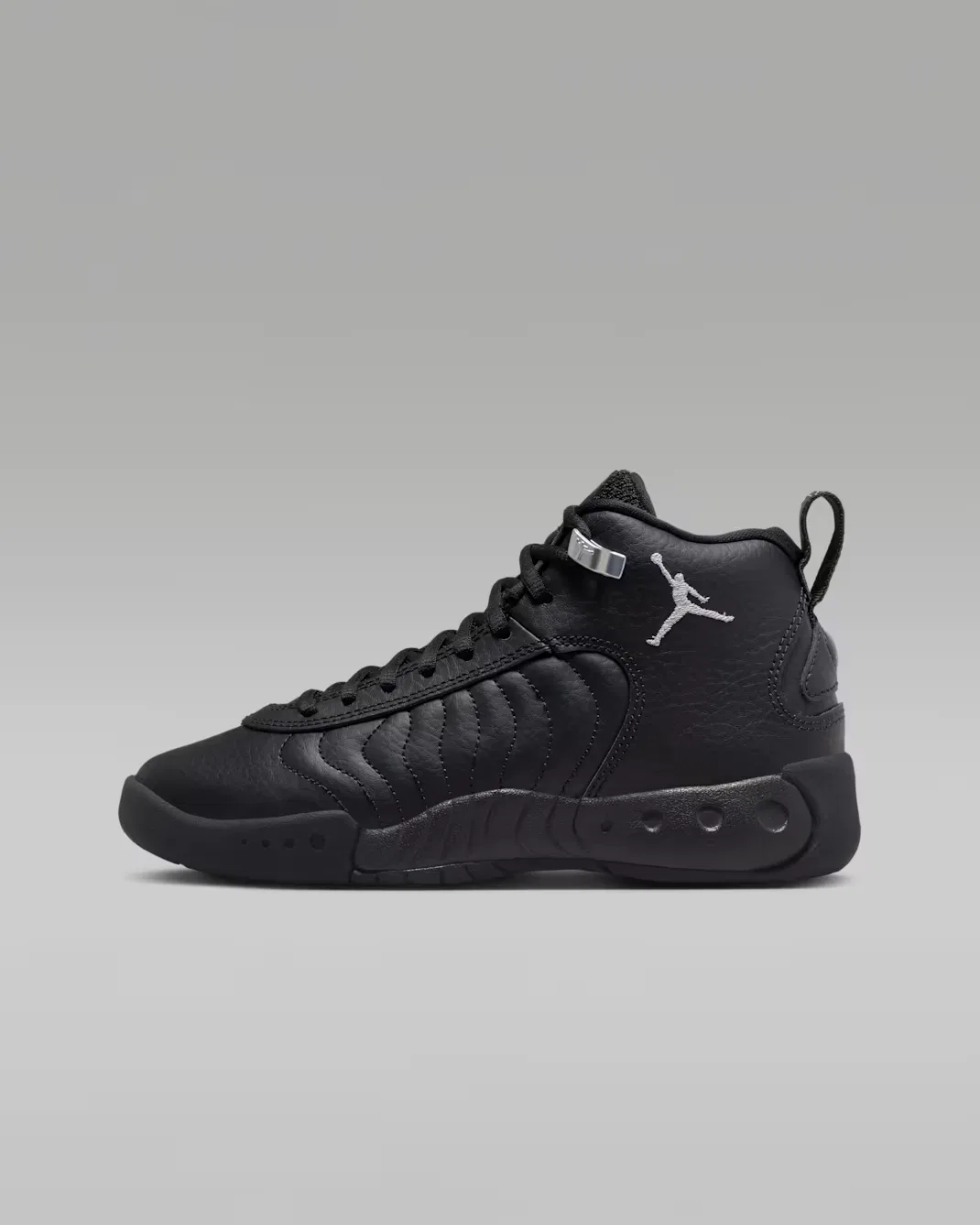 Кроссовки для детей постарше Jordan Jumpman Pro, Black/Metallic Silver/White