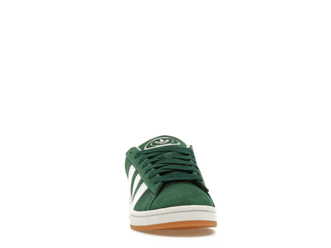 Детские кроссовки Lifestyle с замшевым верхом Adidas Campus 00s, Dark Green/Cloud White/Off White — фото 2