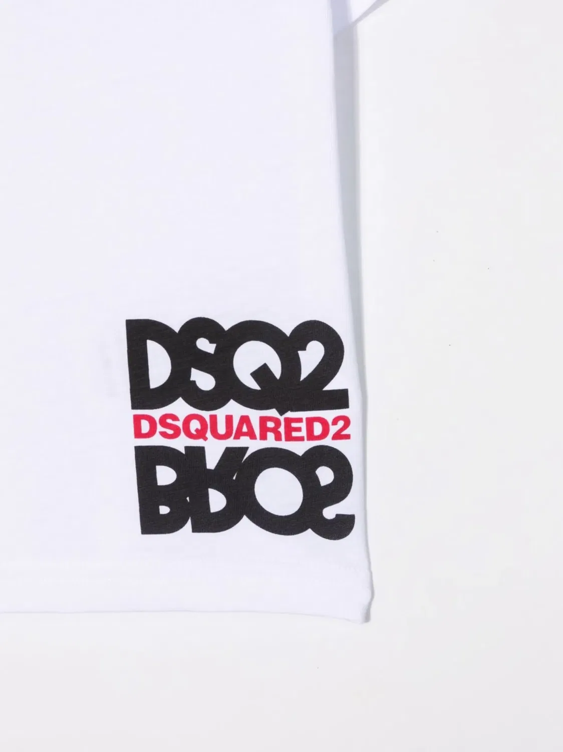 Футболка с принтом-логотипом DSQUARED2, белый — фото 3