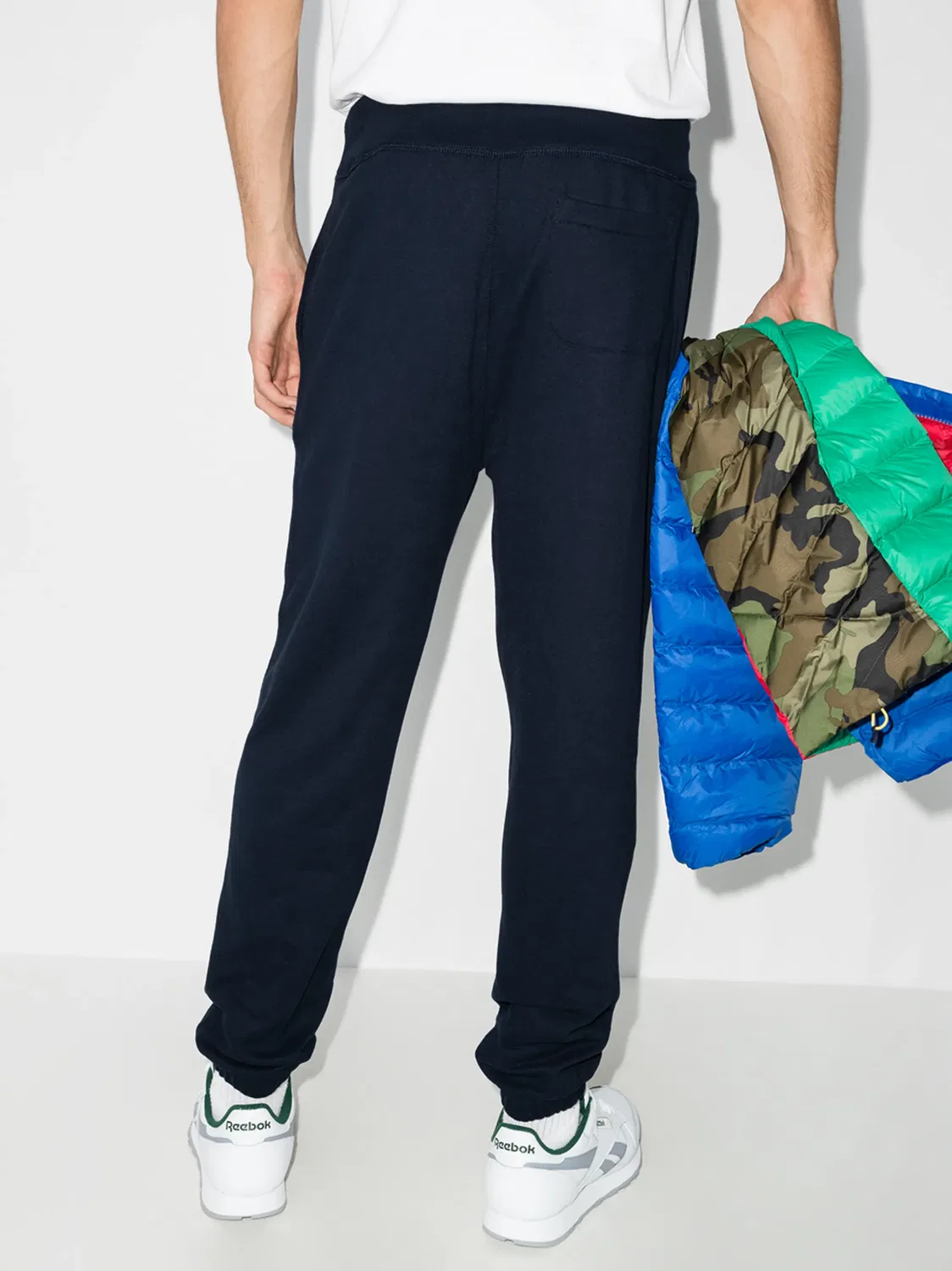 Спортивные штаны на кулиске Polo Ralph Lauren, синий — фото 3