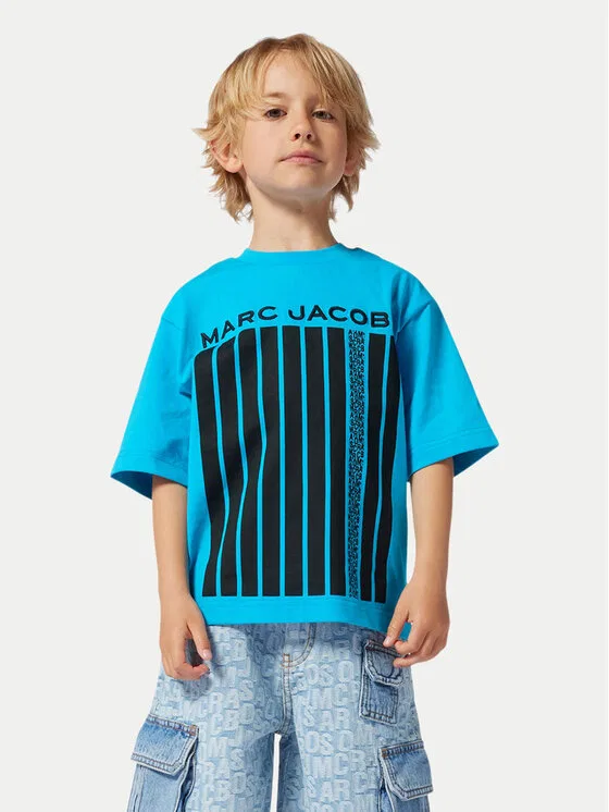 Футболка relaxed fit Marc Jacobs, бирюзовый