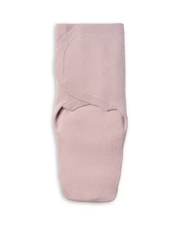 Детский конверт для сна из кашемира с магнитной застежкой Cashmere swaddle s/m Nuna, Dusty Mauve — фото 2