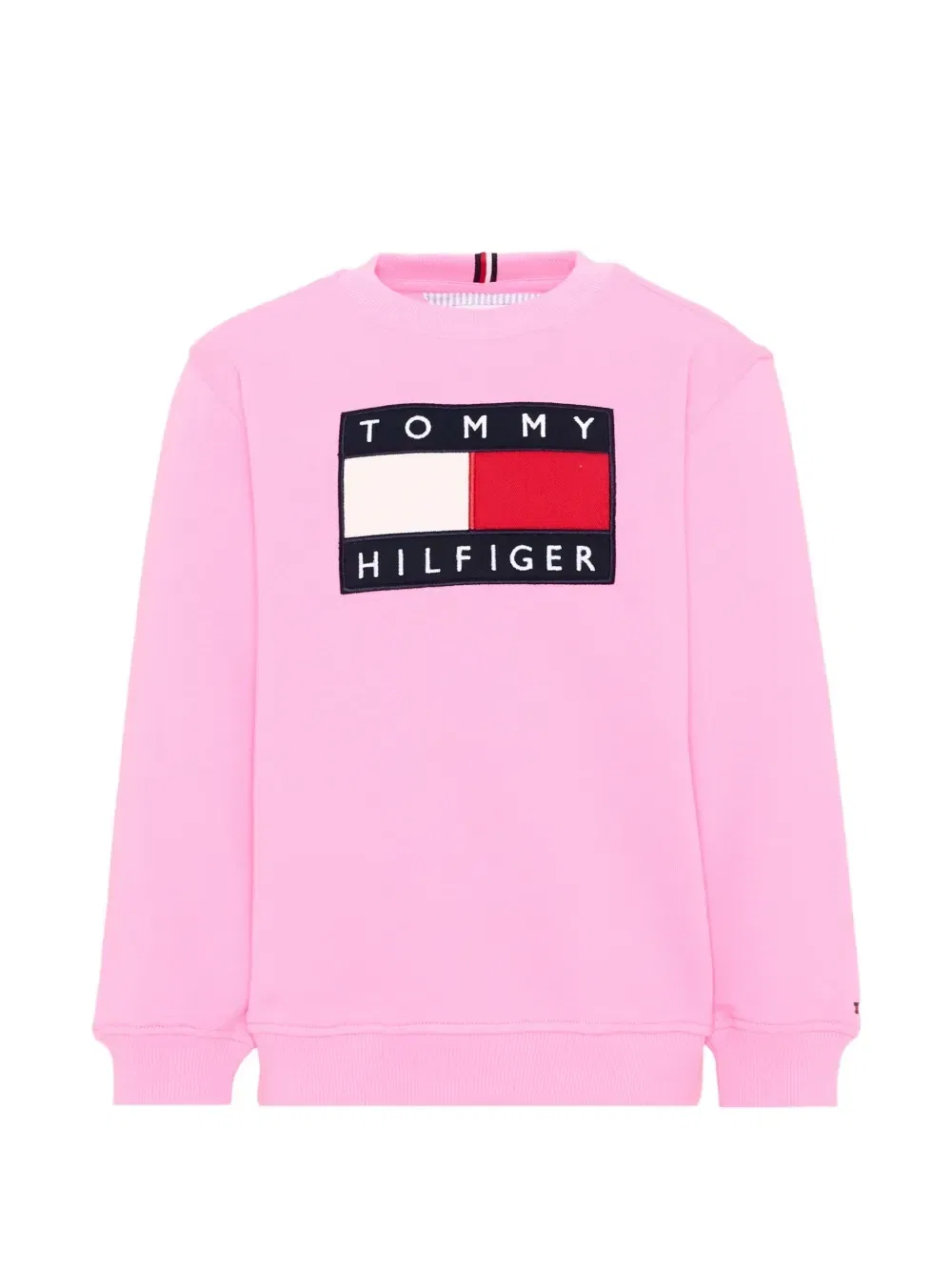 Толстовка с нашивкой-логотипом Tommy Hilfiger Junior, розовый