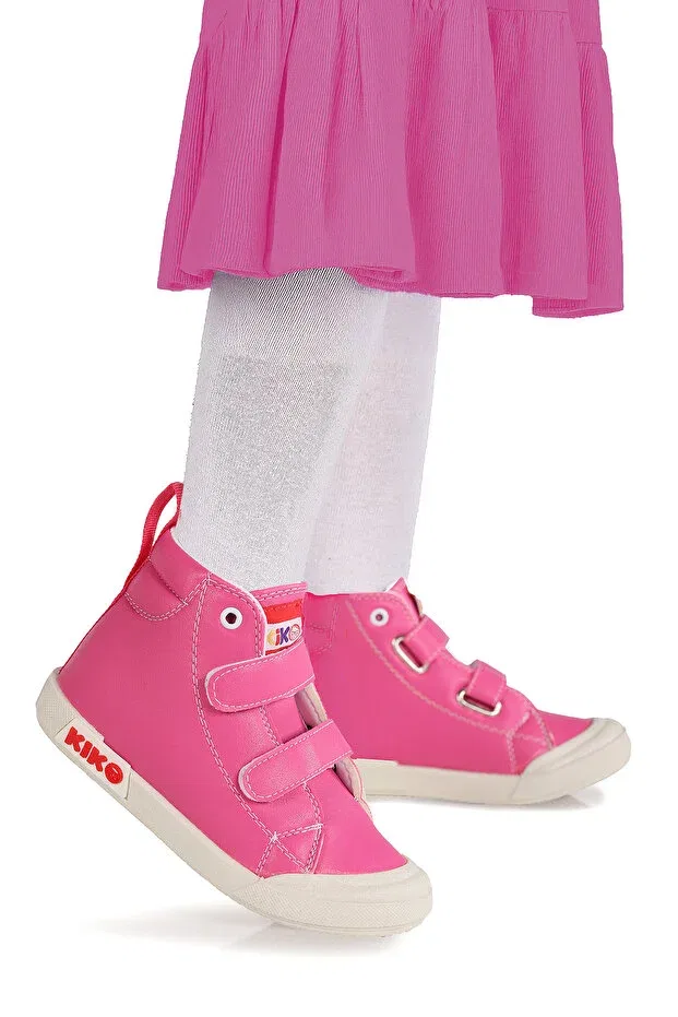 Детские ботинки для девочек на липучках Garf Kiko Kids, Fuchsia — фото 3