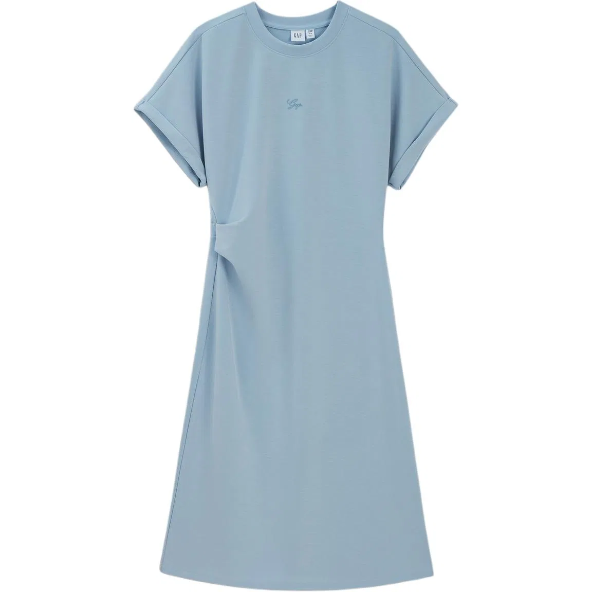 Женское платье с коротким рукавом GAP, Blue