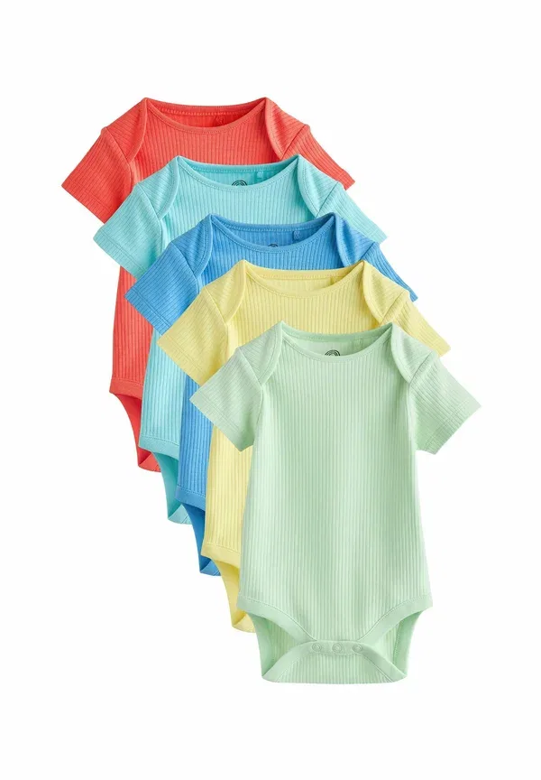Комплект из 5 боди с коротким рукавом Regular fit - short sleeve 5 pack - body Next, multi brights