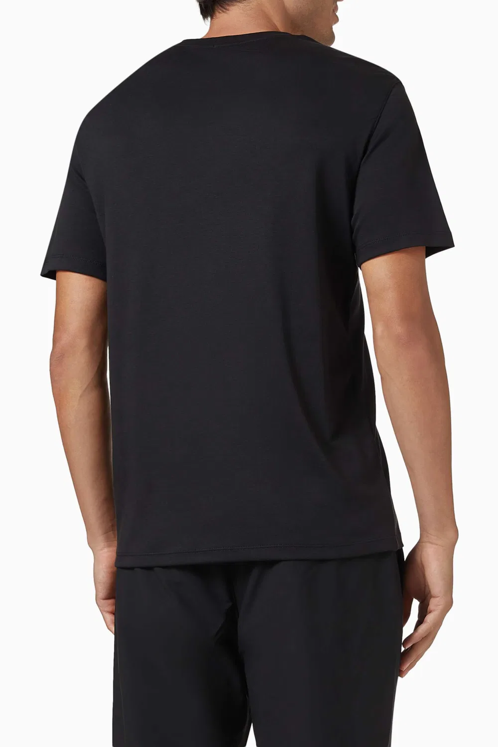 Футболка с коротким рукавом Logo Slim-fit Calvin Klein, черный — фото 3