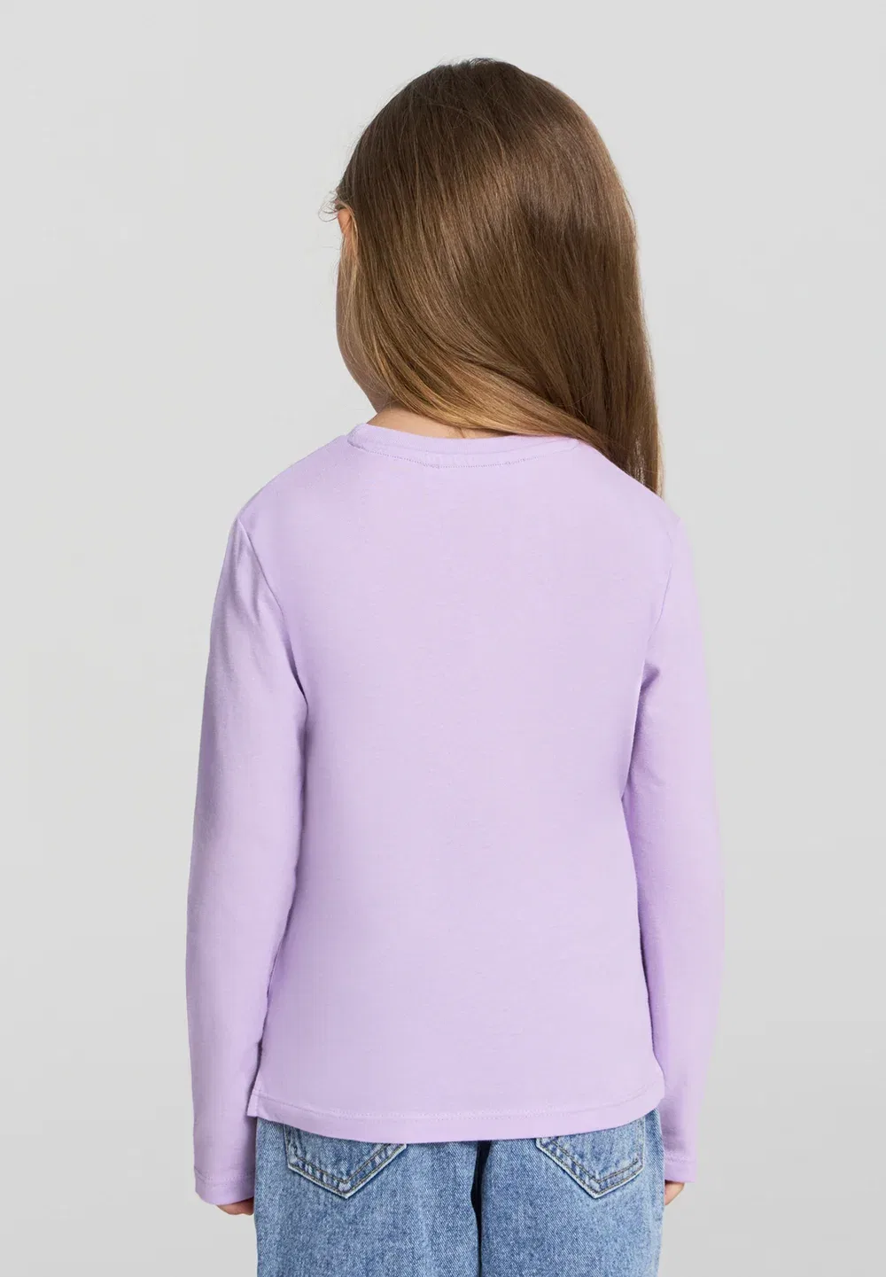 Комплект 3 - футболка с длинными рукавами Terranova, 1X White, 1X Pink, 1X Lilac — фото 3