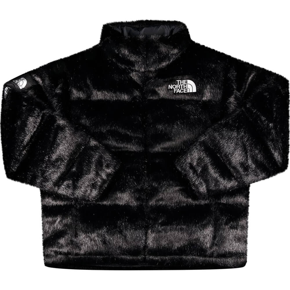 

Куртка Supreme x The North Face Faux Fur Nuptse, черный