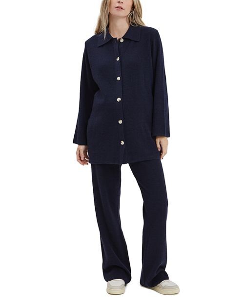 

Кардиган в рубчик Thomasine Nom Maternity, цвет Blue