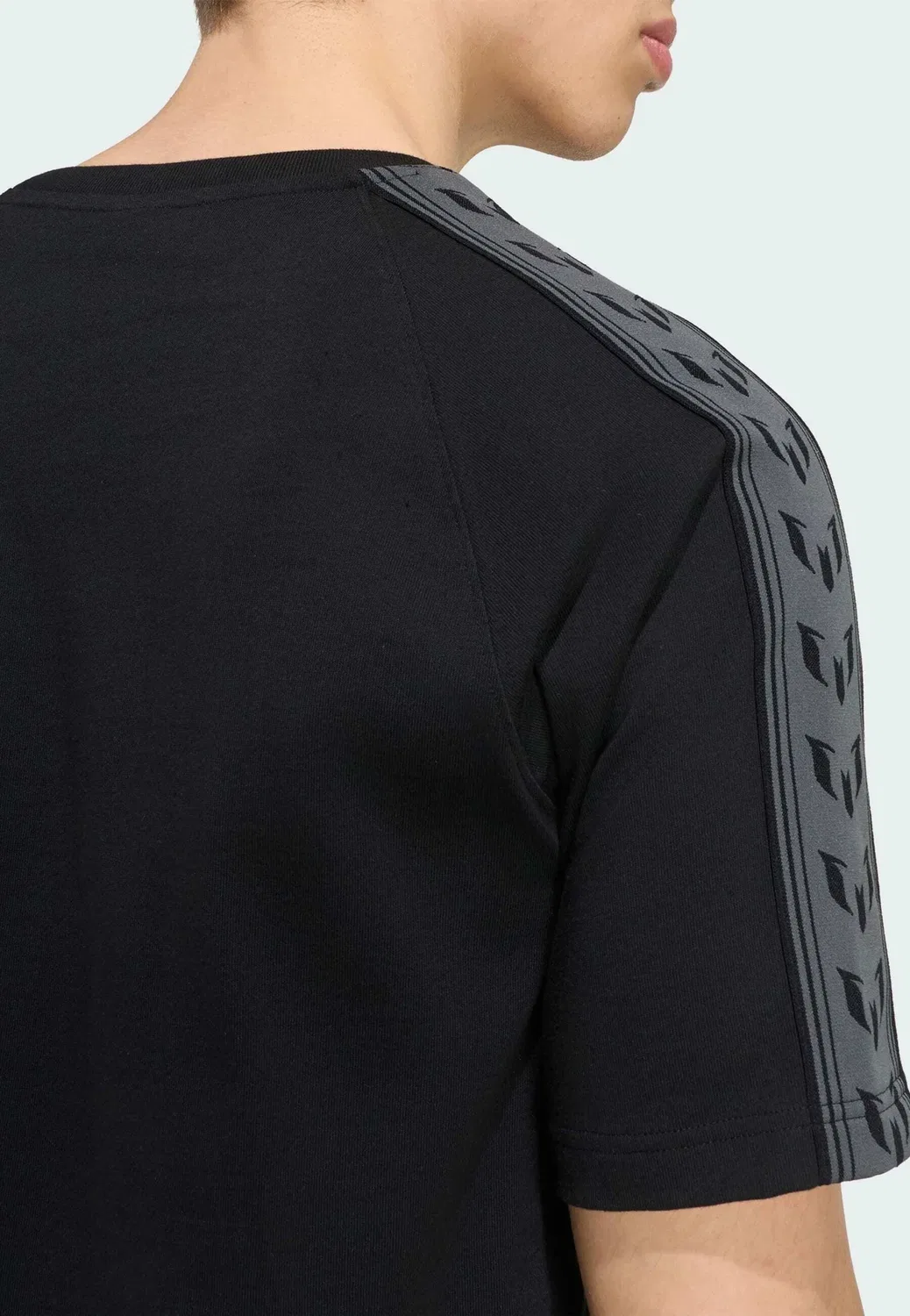 Оригинальная футболка Месси - футболка с принтом Adidas Performance, Black — фото 4