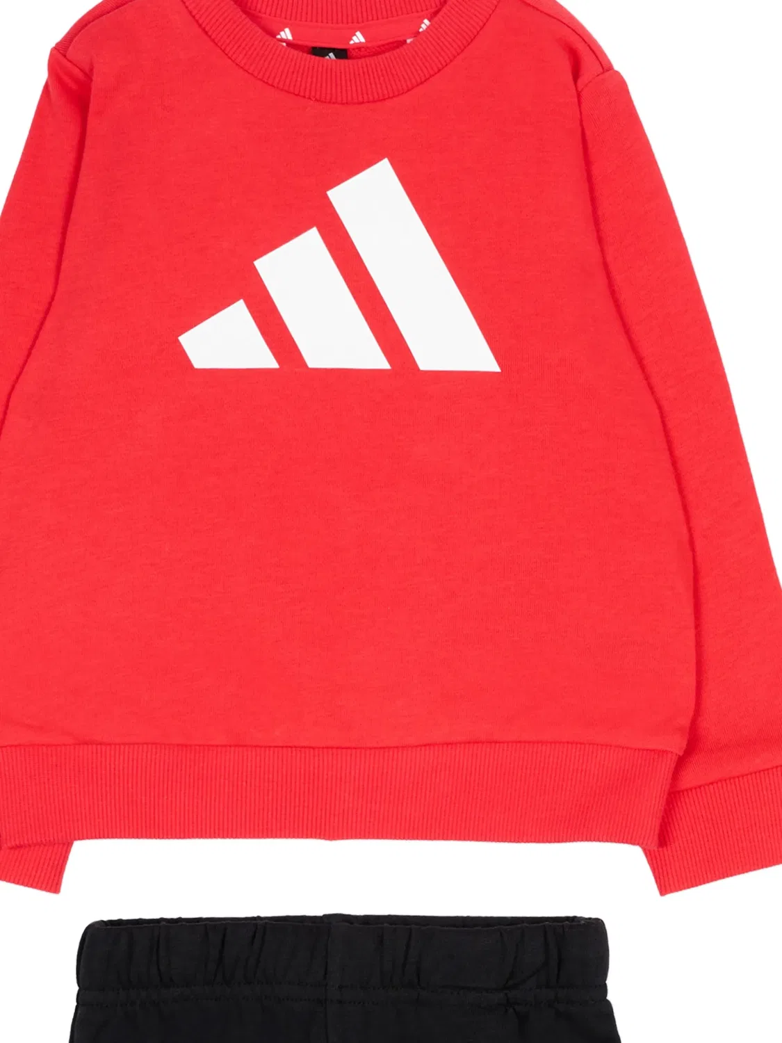 Спортивный костюм с логотипом Adidas Kids, красный — фото 3