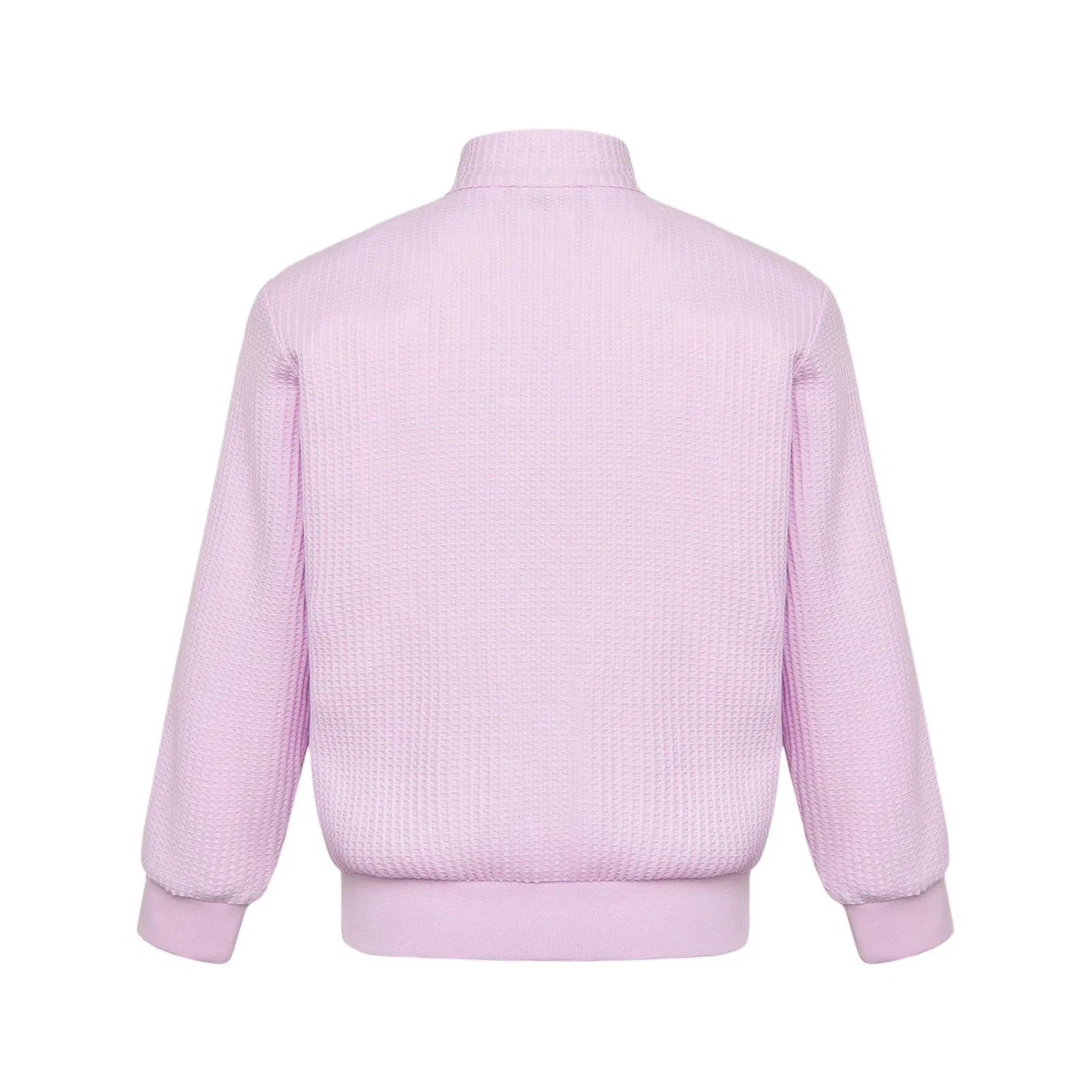 Детская куртка с воротником-стойкой Adidas Originals, Ice Light Purple/Magical Light Purple — фото 3