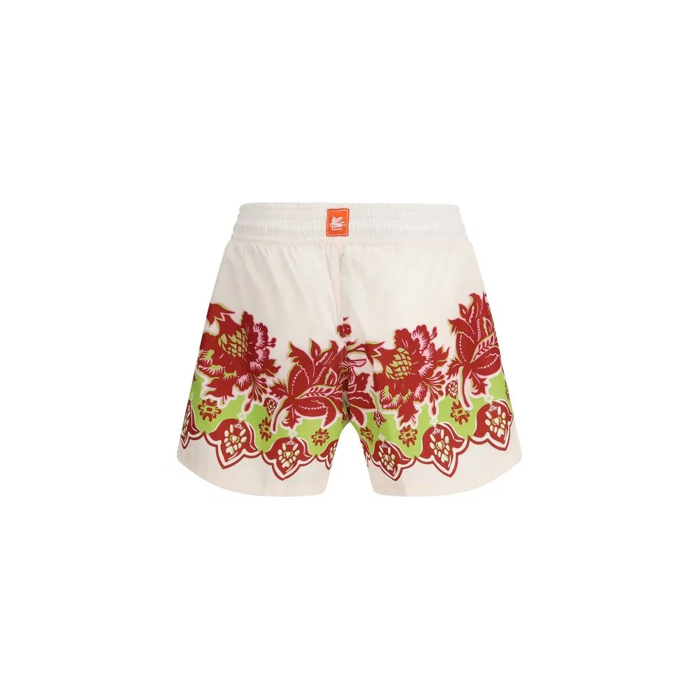 Мужские шорты для плавания с цветочным принтом Etro, Multicolor — фото 2