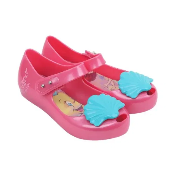 Сандалии с принцессой русалочкой, Melissa, розовый